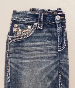 Rock Revival Jerome Stretch Short Jerome H204 Discount