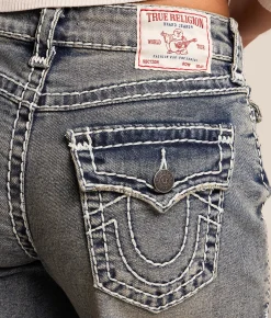 True Religion Jessie Super Baggy Stretch Jean Ice Veil Outlet