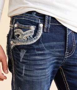Rock Revival Jimmie Straight Stretch Jean Jimmie J204 Sale
