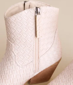 Shoes | Very G Jim Western Ankle Boot Nude