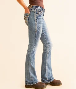 Bottoms | Rock Revival Jiselle Low Rise Boot Stretch Jean Jiselle B226