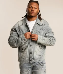 Tops|Coats & Jackets | True Religion JKT Multi Super Denim Jacket Grendal Light Wash