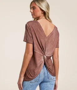 White Crow Joan Sleek Top Whipped Mocha Clearance