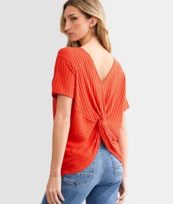 Tops | White Crow Joan Soft Rib Top Tango