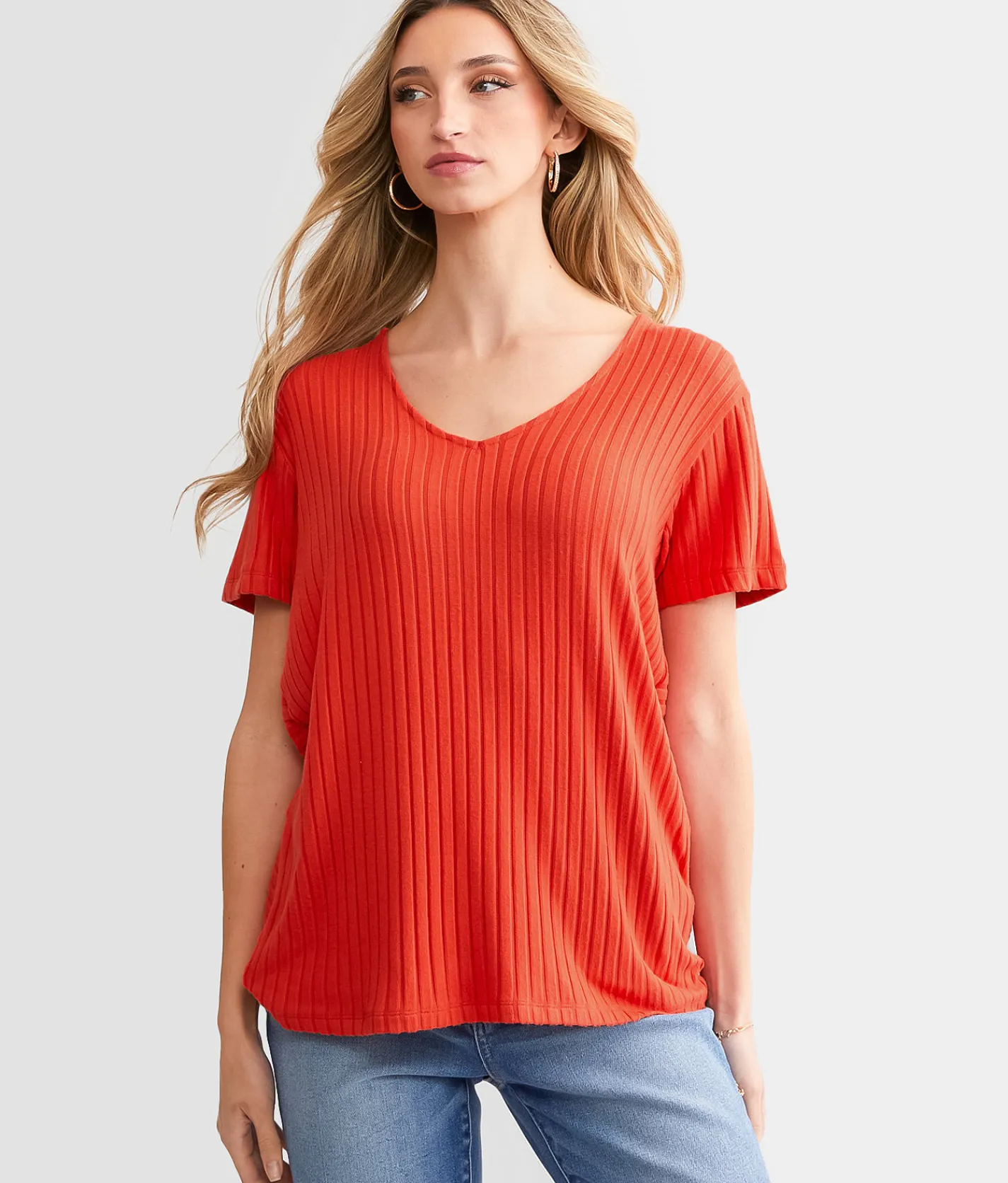 Tops | White Crow Joan Soft Rib Top Tango