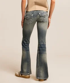 True Religion Joey Flare Stretch Jean Dandelion Fade Hot