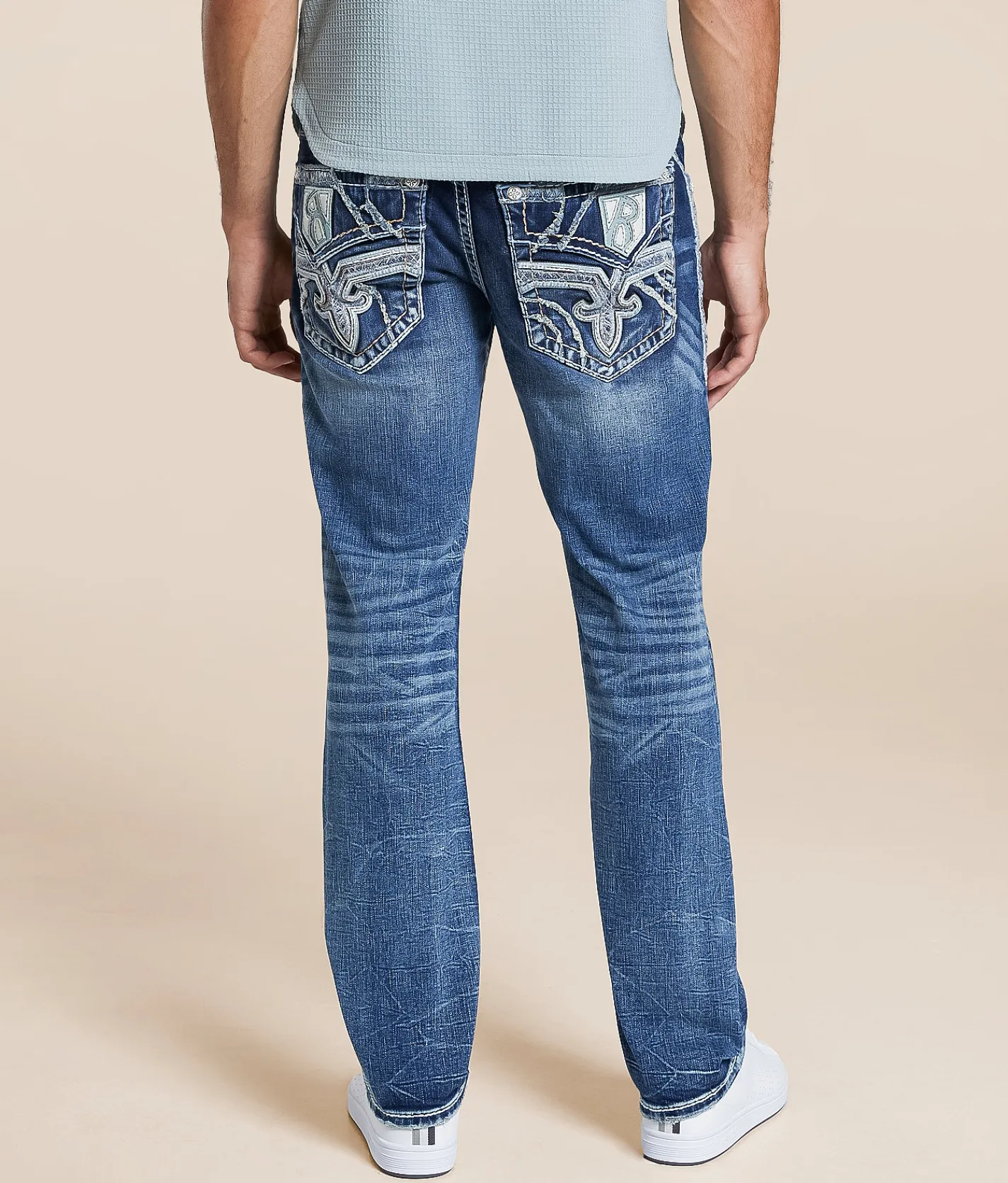 Rock Revival Johnnie Alternative Straight Stretch Jean Johnnie J205 New