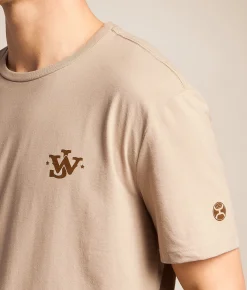Hooey John Wayne T-Shirt Light Brown Sale