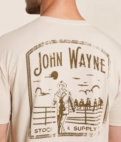 Hooey John Wayne T-Shirt Whitecap Gray Best