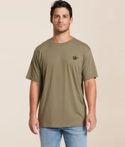 Hooey John Wayne T-Shirt Olive Best