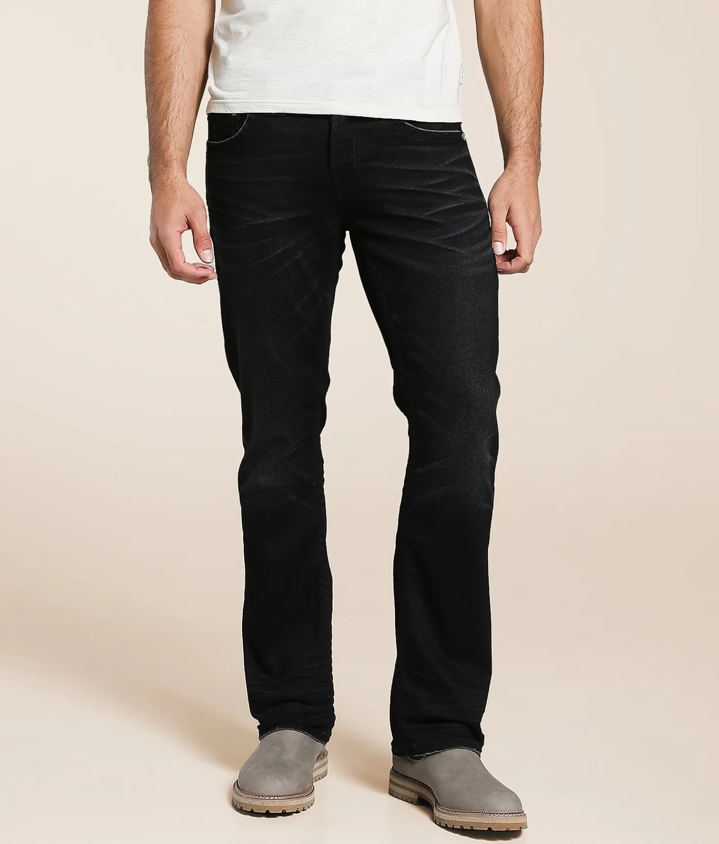 Bottoms | Ace High Joker Slim Boot Stretch Jean Checkmate