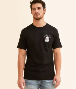 Sullen Jolly Vibes T-Shirt Jet Black New