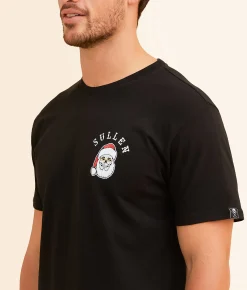 Sullen Jolly Vibes T-Shirt Jet Black New