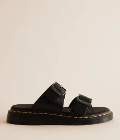 Dr. Martens Josef Analine Leather Sandal Black Hot