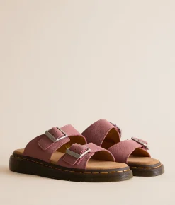 Dr. Martens Josef Suede Sandal Dusty Rose