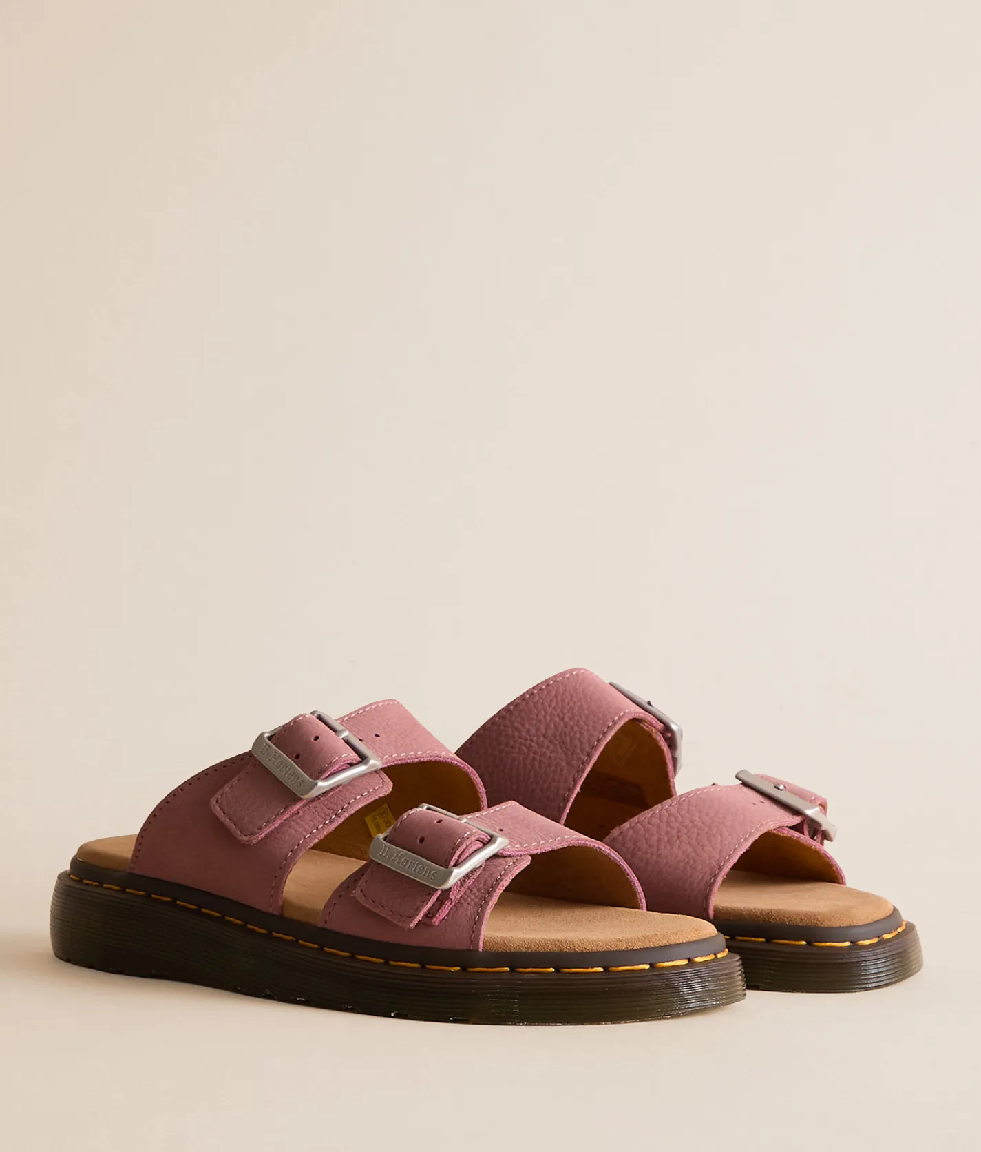Dr. Martens Josef Suede Sandal Dusty Rose