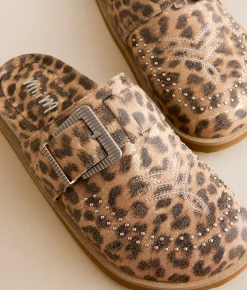 Shoes | Mi.iM Josephine Studded Clog Leopard
