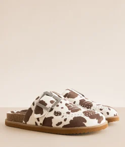 Shoes | Mi.iM Josephine Studded Clog Cow Brown