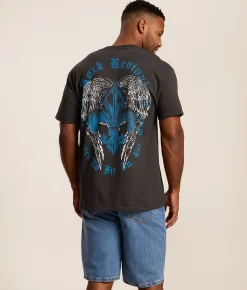 Tops|Graphic T-Shirts | Rock Revival Joseph T-Shirt Vintage Black
