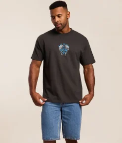Tops|Graphic T-Shirts | Rock Revival Joseph T-Shirt Vintage Black