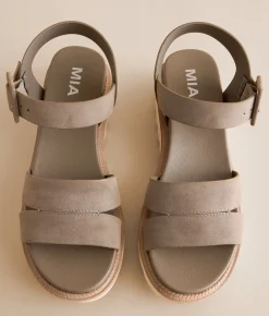 Shoes | Mia Jovie Sandal Taupe