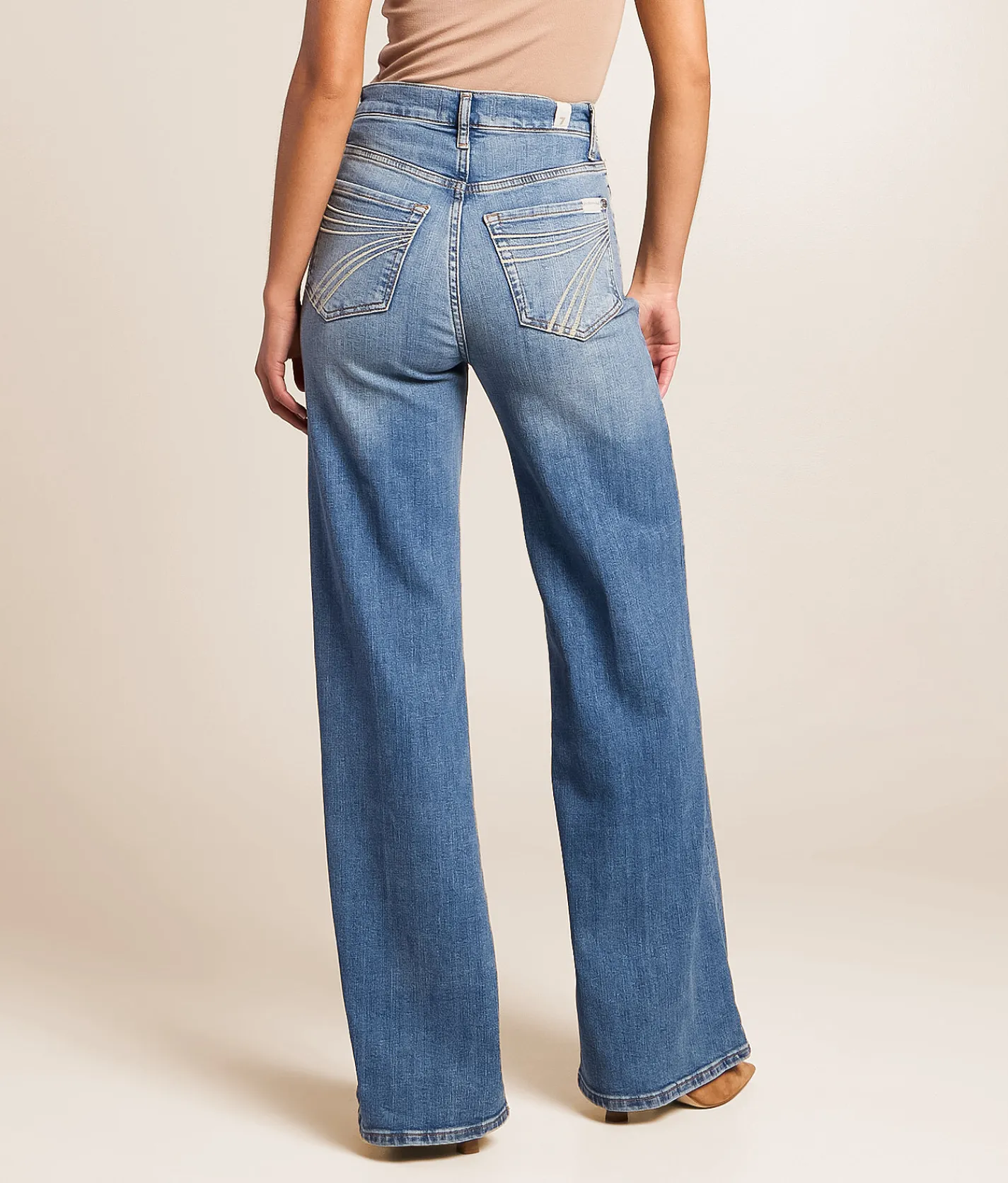 7 For All Mankind Jo Wide Leg Stretch Jean Prophexa Sale