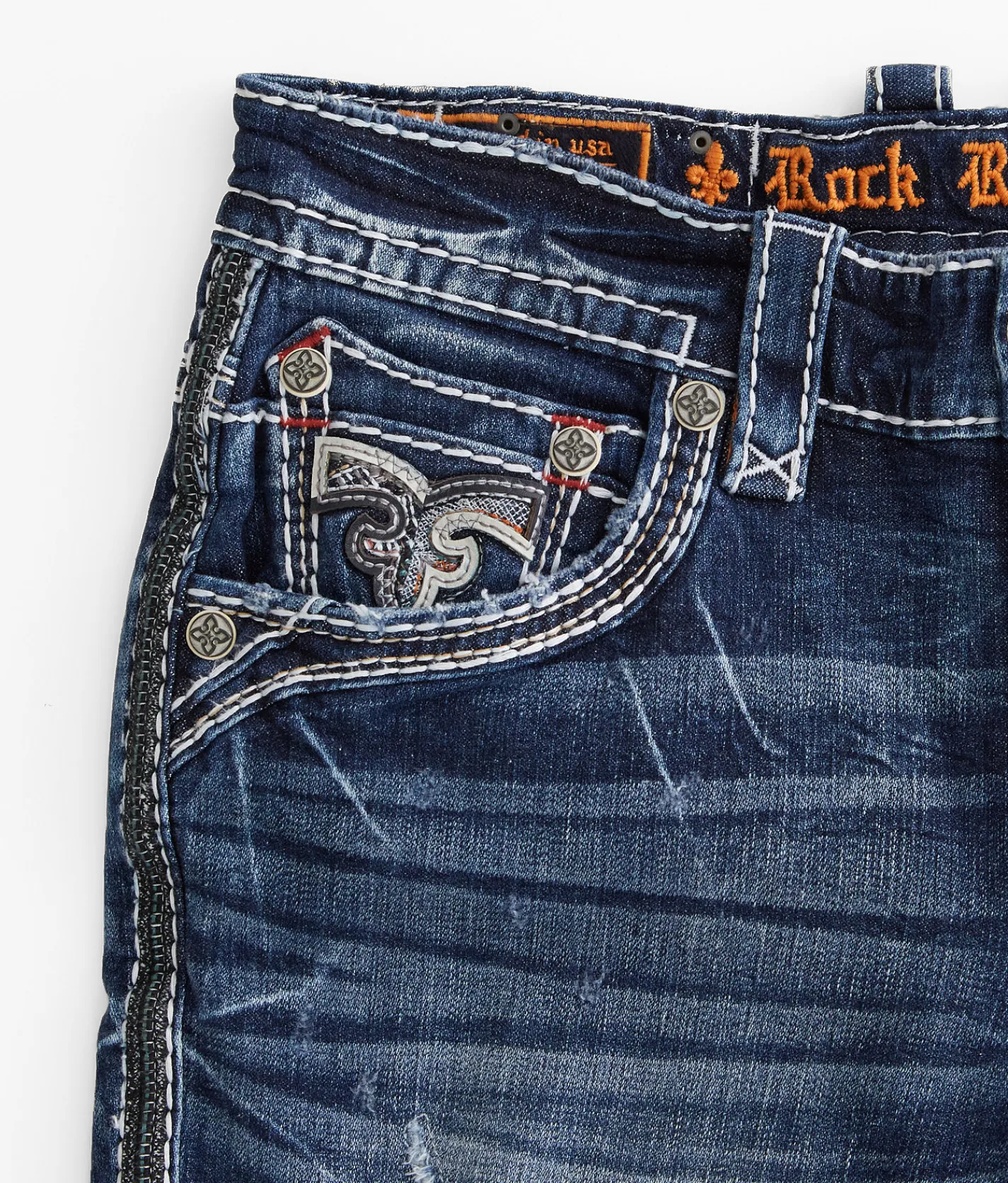 Rock Revival Jules Slim Boot Stretch Jean Jules SB202 Discount