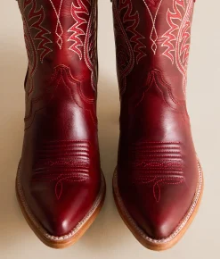 Shoes | Ariat Julietta Leather Western Boot Red Alert