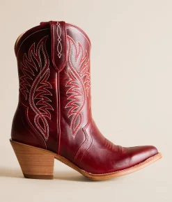 Shoes | Ariat Julietta Leather Western Boot Red Alert