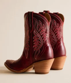 Shoes | Ariat Julietta Leather Western Boot Red Alert
