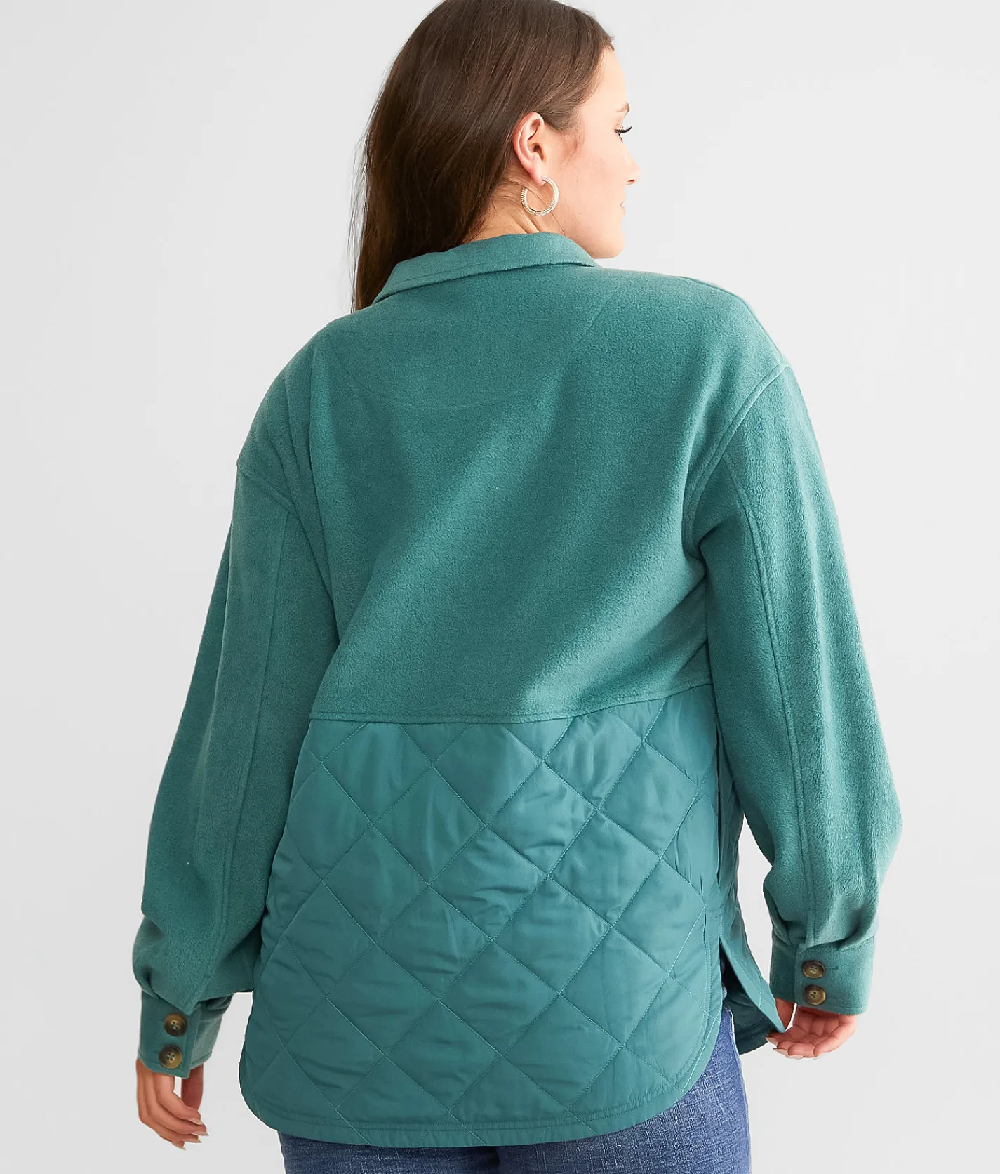 Tops|Coats & Jackets | Z Supply Jump Start Fleece Shacket Sandstone
