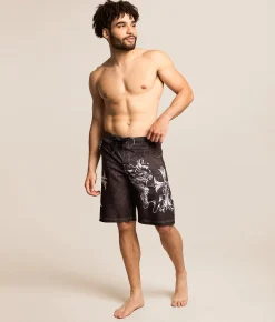 Bottoms | Affliction Jump Stretch Boardshort Black