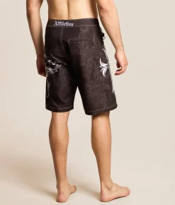 Bottoms | Affliction Jump Stretch Boardshort Black