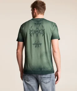 Affliction Jump T-Shirt Lily Pad Online