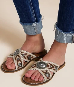 Shoes | Very G Jungle Western Sandal Brown