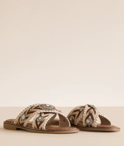 Shoes | Very G Jungle Western Sandal Brown