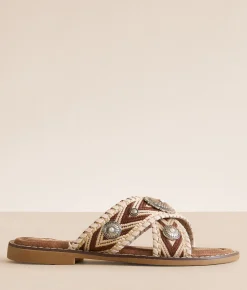 Shoes | Very G Jungle Western Sandal Brown