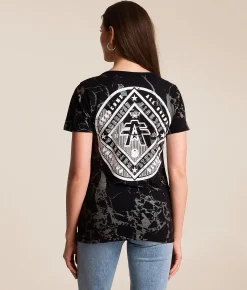Tops | American Fighter Jupiter Lace-Up T-Shirt Black