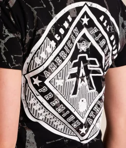 Tops | American Fighter Jupiter Lace-Up T-Shirt Black
