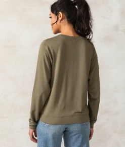 Buckle Black Jurnee Crossover Top Dusty Olive