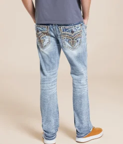 Rock Revival Jeans|Bottoms | Rock Revival Justice Straight Stretch Jean Justice J204