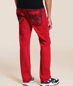 Rock Revival Kaede Straight Stretch Jean Kaede J201 New