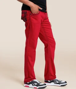 Rock Revival Jeans|Jeans | Rock Revival Kaede Straight Stretch Jean Kaede J201