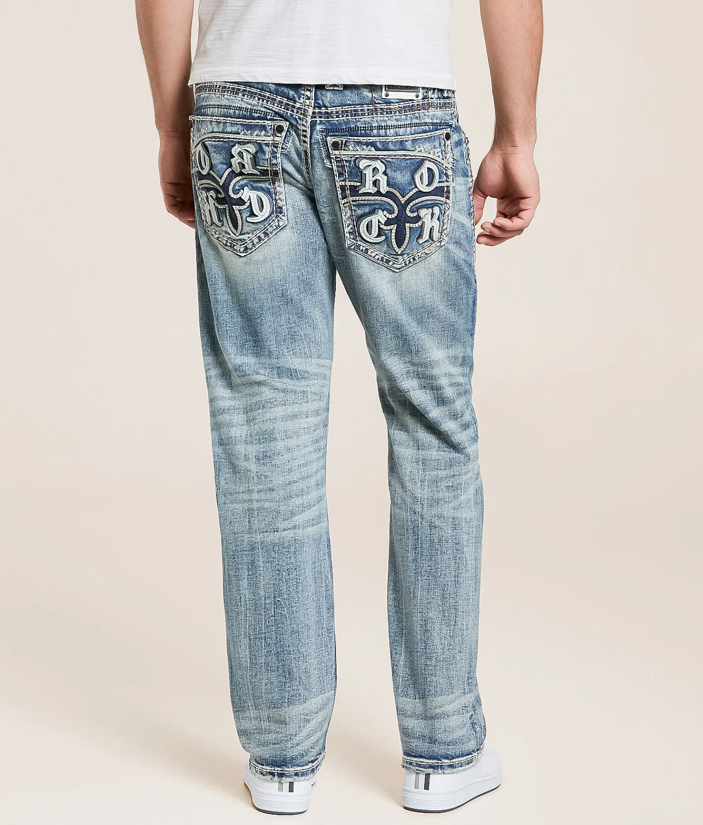 Rock Revival Kaelo Relaxed Taper Stretch Jean Kaelo EQ200 Sale