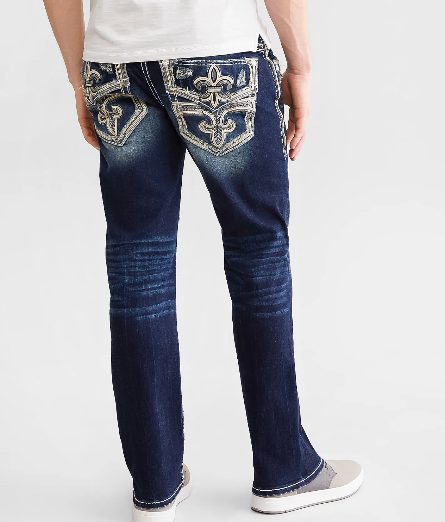Rock Revival Jeans|Bottoms | Rock Revival Kaiden Straight Stretch Jean Kaiden J202