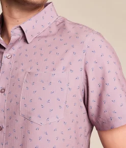 7Diamonds Kairi Performance Stretch Shirt Lavender Outlet