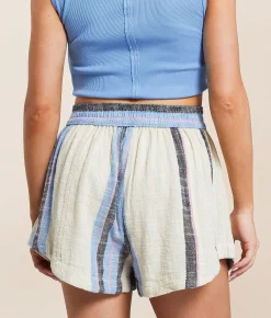 Bottoms|Shorts | Free People Kalli Board Short Sand Combo