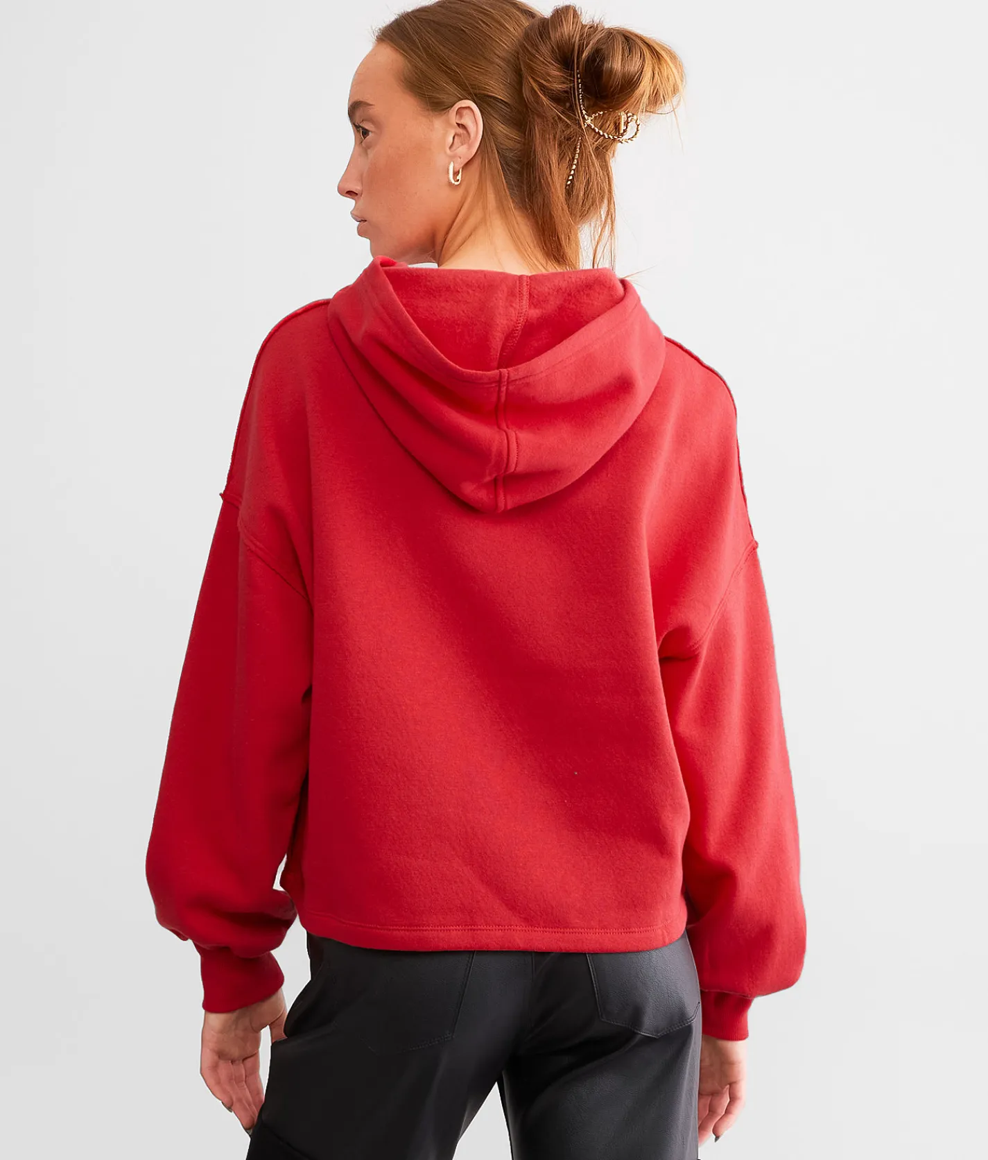Tops | Junkfood Kansas City Chiefs Hooded Sweatshirt Licorice