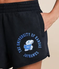 Gameday SOCIAL® Kansas Jayhawks Short Black New