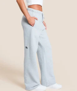 Bottoms|Activewear | HYPE AND VICE Kansas Jayhawks Sweatpant Heather Grey